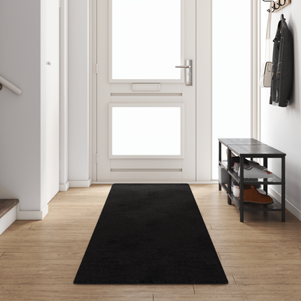 Matta-runner Svart 80 x 400 cm 100% Polypropen Tuft