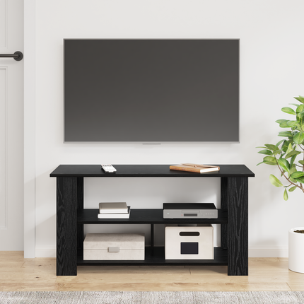 TV-ställ Svart Ek 100 x 40 x 50 cm