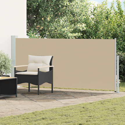 Utfällbar sidomarkis 140 x 300 cm 100% polyester, järn, stål