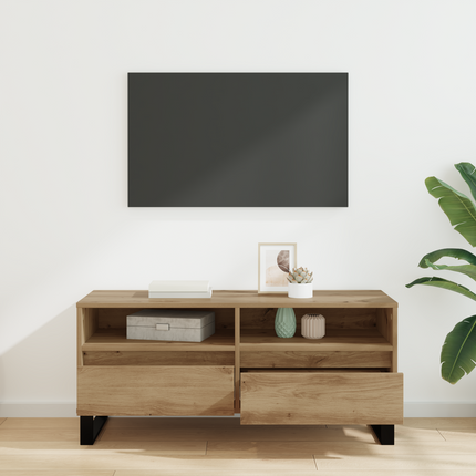 TV-skåp 100 x 34,5 x 44,5 cm Artisan Ek
