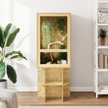 Terrarium Brun 50 x 50 x 80 cm OSB