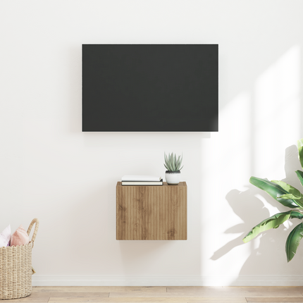 TV Vägghylla 39 x 31 x 29,5 cm Artisan Ek Konstruerat trä