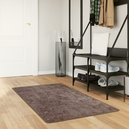 Mattlöpare MARSA Grå 80 x 200 cm Polyester och PVC