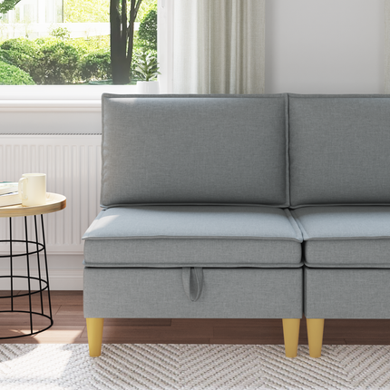 Soffa med förvaring Tyg