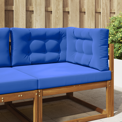 Utomhus Soffa Kudde Polyester Kungsblå 80 x 80 x 8 cm