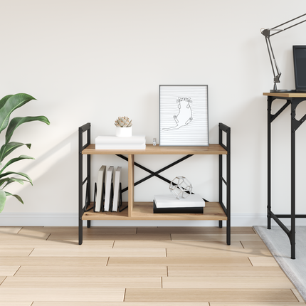 Hyllsystem 3 nivåer 75 x 30 x 58,5 cm Konstruerat trä
