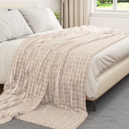 Filtar 6 st Beige 270 x 240 cm 10.5 Fleece