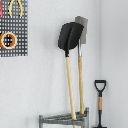 Skyffelhuvud 4 st Svart 34,5 x 24 cm Pulverlackerat stål