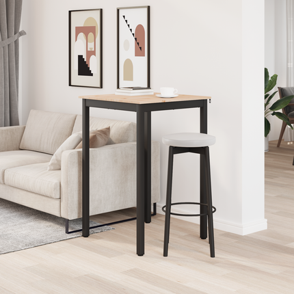 Barbord Naturfärg 70 x 70 x 105 cm Massiv furu