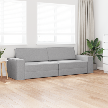 Soffsäng Moln Grå 245 x 78 x 77 cm tyg