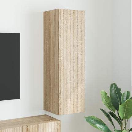 TV Vägghylla 30 x 31 x 100 cm Sonoma Konstruerat trä