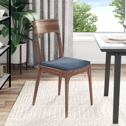 Sittkuddar 4 pcs Blå 40 x 40 x 3 cm Kordread tyg