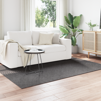 Områdesmattor PALMERAS Antracit 230 x 160 cm Polyester