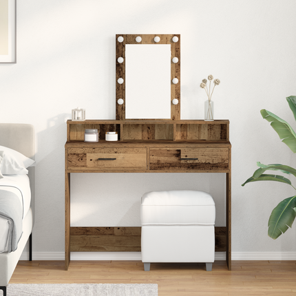 Smyckebord Brun 100 x 41 x 140 cm Konstruerat trä