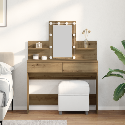 Smyckebord Artisan Ek 100 x 40 x 130 cm Konstruerat trä