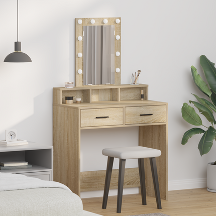 Smyckebord Brun 79 x 41 x 140 cm Konstruerat trä