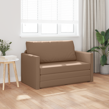 Soffsäng Cappuccino 124 x 71 x 78 cm Konstläder