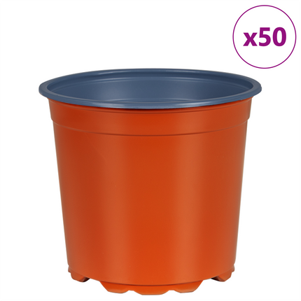 Rund Blomkruka 50 st Terracotta Ø 15 x 13 cm Plast