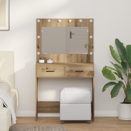 Smyckebord Artisan Ek 78,5 x 41 x 135 cm Konstruerat trä