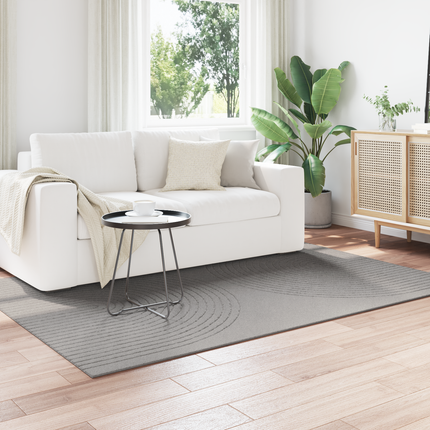 Områdesmattor Rektangulär GALATI Grå 230 x 160 cm Polyester