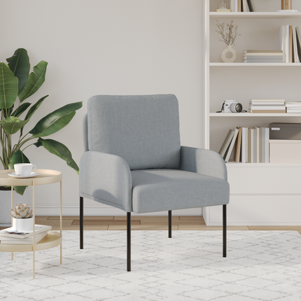 Soffor med kudde 55cm Ljusgrå Plywood