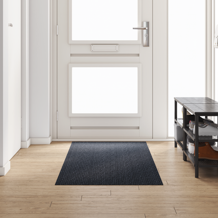 Matta-runner Antracit 80 x 250 cm tyg