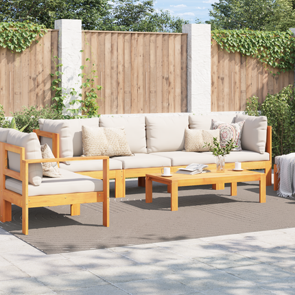 Områdesmattor Rektangulär PALMERAS Beige 280 x 200 cm Polyester