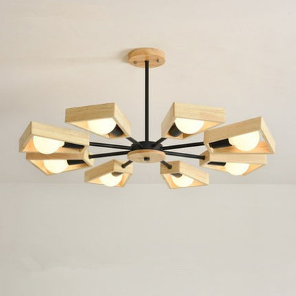 Solid wood bedroom Chandelier