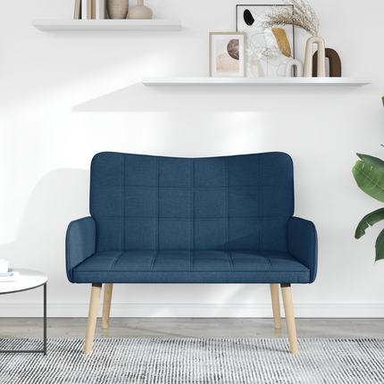 2-sits soffa Blå 115 x 61 x 87 cm Tyg