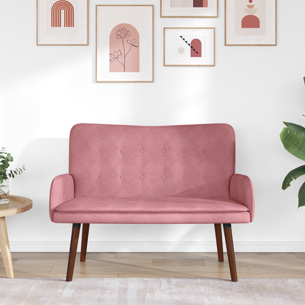 2-sits soffa Rosa 115 x 61 x 87 cm Sammet