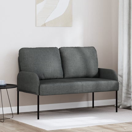Soffor med kudde 110cm Mörkgrå Plywood