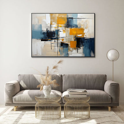 Handmade Oil Painting Canvas 3D Textured Acrylic Modern Hand Painted Abstract Wall Art For Living Room Decor Rolled Frameless Unstretched Painting