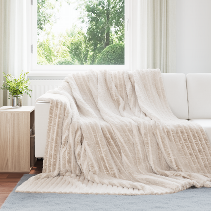 Filtar 6 st Beige 270 x 240 cm 9.94 Fleece