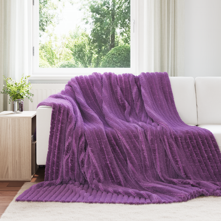 Filtar 6 st Lila 240 x 220 cm 8.76 Fleece