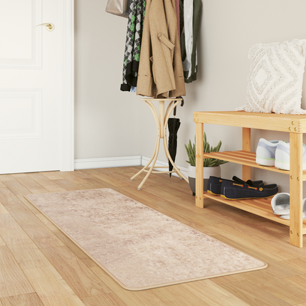 Mattlöpare MARSA Beige 50 x 200 cm Polyester och PVC