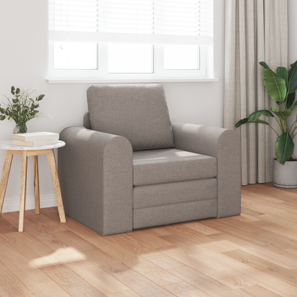 Soffsäng Taupe 98 x 71 x 83 cm tyg