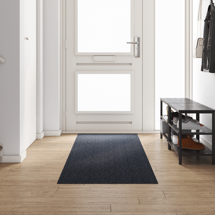 Matta-runner Antracit 80 x 300 cm tyg