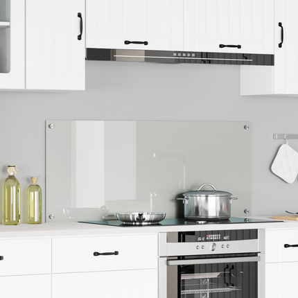 Köksskydd Transparent 120 x 50 cm härdat glas