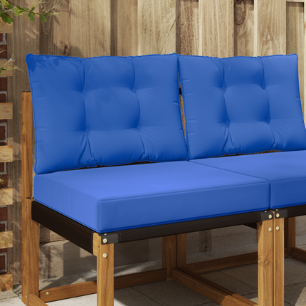 Utomhus Soffa Kudde Polyester Kungsblå 60 x 50,5 x 8 cm