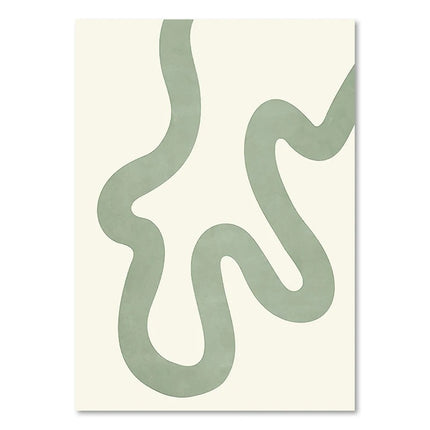 Green Plant Decorative Painting