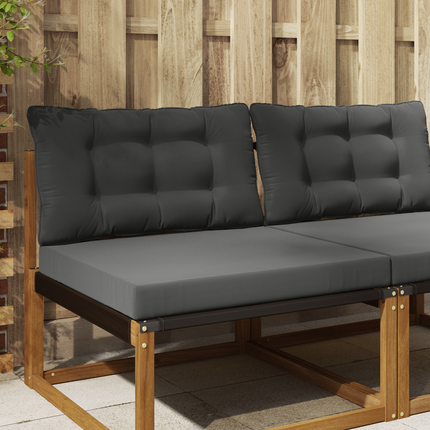 Utomhus Soffa Kudde Polyester Antracit 80 x 68,5 x 8 cm