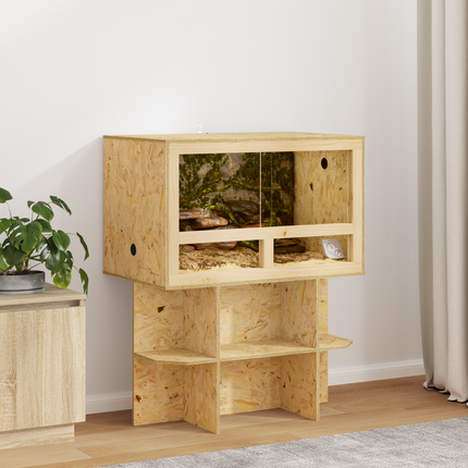 Terrarium Brun 80 x 50 x 100 cm OSB