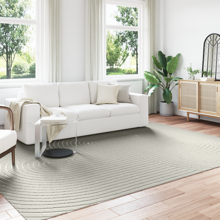 Områdesmattor Rektangulär PALMERAS Grön 200 x 280 cm Polyester