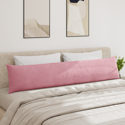 Sofakuddar 2 pcs Rosa 200 x 40 cm Kordread tyg