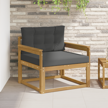 Utomhus Mellansoffa Polyester Vit