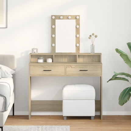 Smyckebord Brun 100 x 41 x 140 cm Konstruerat trä