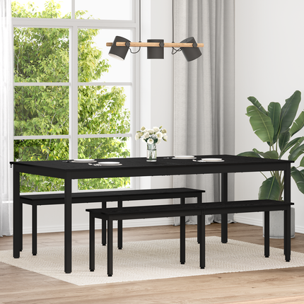 Matbord 200 x 100 x 75 cm Konstruerat trä Rektangulär