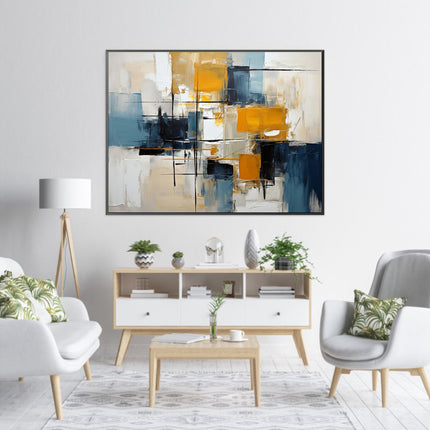 Handmade Oil Painting Canvas 3D Textured Acrylic Modern Hand Painted Abstract Wall Art For Living Room Decor Rolled Frameless Unstretched Painting