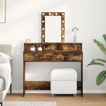 Smyckebord Brun 100 x 41 x 140 cm Konstruerat trä