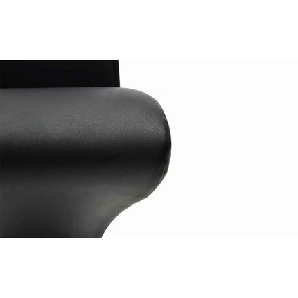 Matstolar 2 st svart konstläder